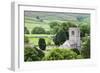 St. Wilfrids Church in the Village of Burnsall in Wharfedale, Yorkshire Dales, Yorkshire, England-Mark Sunderland-Framed Photographic Print