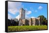 St. Winifred's Church Dating from the 15th Century-David Lomax-Framed Stretched Canvas