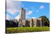 St. Winifred's Church Dating from the 15th Century-David Lomax-Stretched Canvas