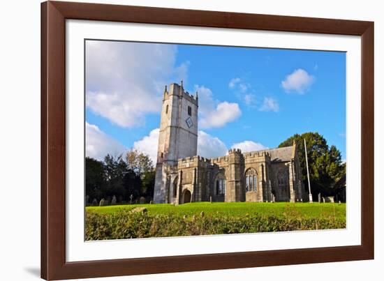 St. Winifred's Church Dating from the 15th Century-David Lomax-Framed Photographic Print