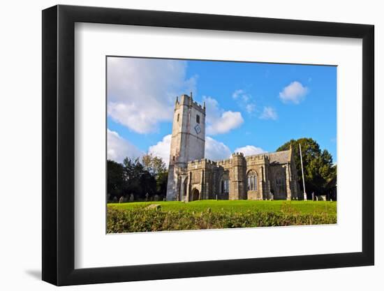 St. Winifred's Church Dating from the 15th Century-David Lomax-Framed Photographic Print