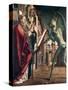 St Wolfgang and the Devil, Life of St Wolfgang, 1471-1475-Michael Pacher-Stretched Canvas