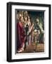 St Wolfgang and the Devil, Life of St Wolfgang, 1471-1475-Michael Pacher-Framed Giclee Print