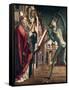 St Wolfgang and the Devil, Life of St Wolfgang, 1471-1475-Michael Pacher-Framed Stretched Canvas