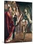 St Wolfgang and the Devil, Life of St Wolfgang, 1471-1475-Michael Pacher-Stretched Canvas
