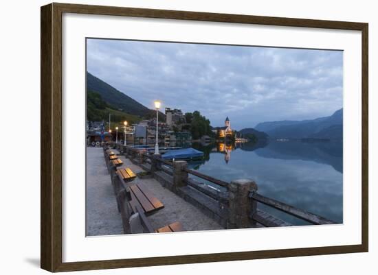 St. Wolfgang at the Wolfgangsee, Salzkammergut, Upper Austria, Austria, Europe-Gerhard Wild-Framed Photographic Print