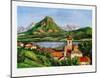 St-Wolfgang at the Wolfgangsee-Singer-Mounted Collectable Print