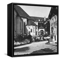 St Wolfgang, Salzkammergut, Austria, C1900s-Wurthle & Sons-Framed Stretched Canvas