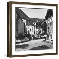 St Wolfgang, Salzkammergut, Austria, C1900s-Wurthle & Sons-Framed Photographic Print