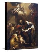 St Zita's Miracle-Valerio Castello-Stretched Canvas