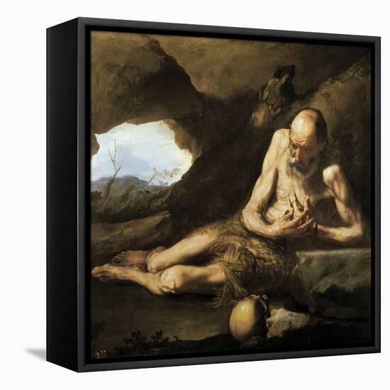 St-Jusepe de Ribera-Framed Stretched Canvas