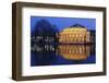 Staatstheater (Stuttgart Theatre and Opera House) at Night-Markus Lange-Framed Photographic Print