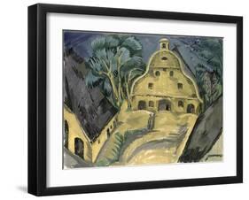 Staberhof Farm on Fehmarn I, 1913-Ernst Ludwig Kirchner-Framed Giclee Print