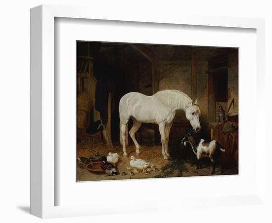 Stable Companions-John Frederick Herring I-Framed Giclee Print