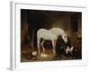 Stable Companions-John Frederick Herring I-Framed Giclee Print