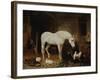 Stable Companions-John Frederick Herring I-Framed Giclee Print