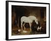 Stable Companions-John Frederick Herring I-Framed Giclee Print