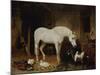 Stable Companions-John Frederick Herring I-Mounted Giclee Print