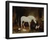 Stable Companions-John Frederick Herring I-Framed Giclee Print