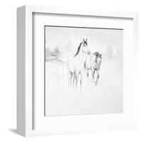 Stable I-Cecil K^-Framed Art Print