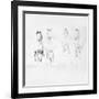 Stable II-Cecil K^-Framed Giclee Print