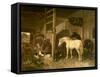 Stable Interior-John Frederick Herring I-Framed Stretched Canvas