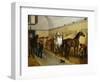 Stables, 1848-Filippo Palizzi-Framed Giclee Print