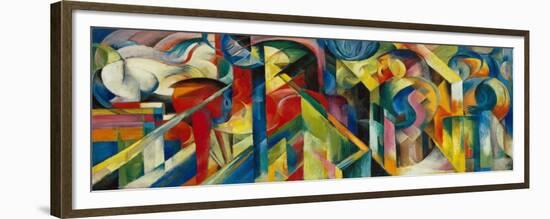 Stables (Stallungen), 1913-Franz Marc-Framed Giclee Print