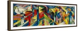 Stables (Stallungen), 1913-Franz Marc-Framed Giclee Print