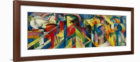 Stables (Stallungen), 1913-Franz Marc-Framed Giclee Print