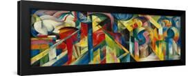 Stables (Stallungen), 1913-Franz Marc-Framed Premium Giclee Print