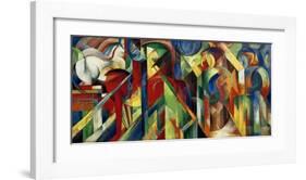 Stables-Franz Marc-Framed Giclee Print