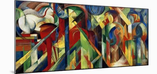 Stables-Franz Marc-Mounted Giclee Print