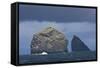 Stac Lee and Stac an Armin, St. Kilda Archipielago, Outer Hebrides, Scotland, UK-Muñoz-Framed Stretched Canvas