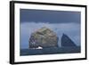 Stac Lee and Stac an Armin, St. Kilda Archipielago, Outer Hebrides, Scotland, UK-Muñoz-Framed Photographic Print