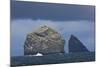 Stac Lee and Stac an Armin, St. Kilda Archipielago, Outer Hebrides, Scotland, UK-Muñoz-Mounted Photographic Print