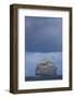 Stac Lee Home to a Northern Gannet (Morus Bassanus) Colony, St. Kilda Archipelago, Scotland, UK-Muñoz-Framed Photographic Print