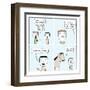 Stache-Reza Farazmand-Framed Art Print