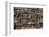 Stack, Fallen Stone Pieces from Bayon Temple Ruins, Angkor World Heritage Site-David Wall-Framed Photographic Print