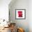 Stack of broken lipstick-Jack Miskell-Framed Photographic Print displayed on a wall