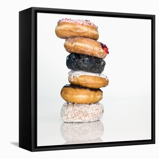 Stack of Donuts-null-Framed Stretched Canvas