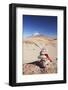 Stack of Prayer Stones on Altiplano, Potosi Department, Bolivia, South America-Ian Trower-Framed Photographic Print