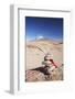 Stack of Prayer Stones on Altiplano, Potosi Department, Bolivia, South America-Ian Trower-Framed Photographic Print