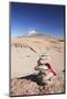 Stack of Prayer Stones on Altiplano, Potosi Department, Bolivia, South America-Ian Trower-Mounted Photographic Print