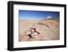 Stack of Prayer Stones on Altiplano, Potosi Department, Bolivia, South America-Ian Trower-Framed Photographic Print