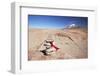 Stack of Prayer Stones on Altiplano, Potosi Department, Bolivia, South America-Ian Trower-Framed Photographic Print