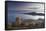 Stack of Prayer Stones on Isla del Sol (Island of the Sun), Lake Titicaca, Bolivia, South America-Ian Trower-Framed Stretched Canvas