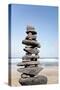 Stack of Rocks at Canteria Beach, near Orzola, Lanzarote, Spain-Guido Cozzi-Stretched Canvas