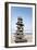 Stack of Rocks at Canteria Beach, near Orzola, Lanzarote, Spain-Guido Cozzi-Framed Photographic Print