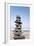 Stack of Rocks at Canteria Beach, near Orzola, Lanzarote, Spain-Guido Cozzi-Framed Photographic Print